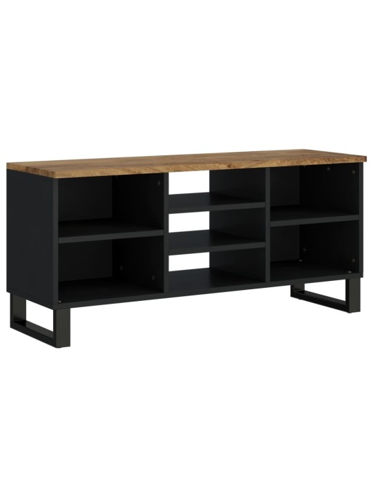 TV stolek 100 x 33 x 46 cm masivní mangovník a kompozitní dřevo