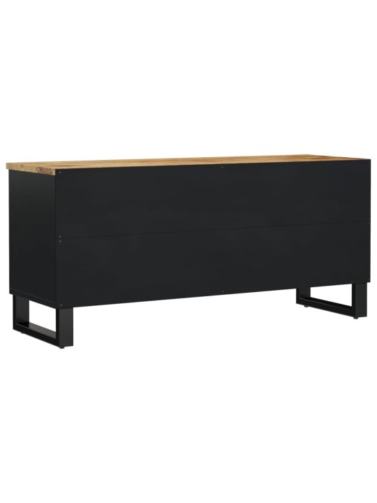 TV stolek 100 x 33 x 46 cm masivní mangovník a kompozitní dřevo