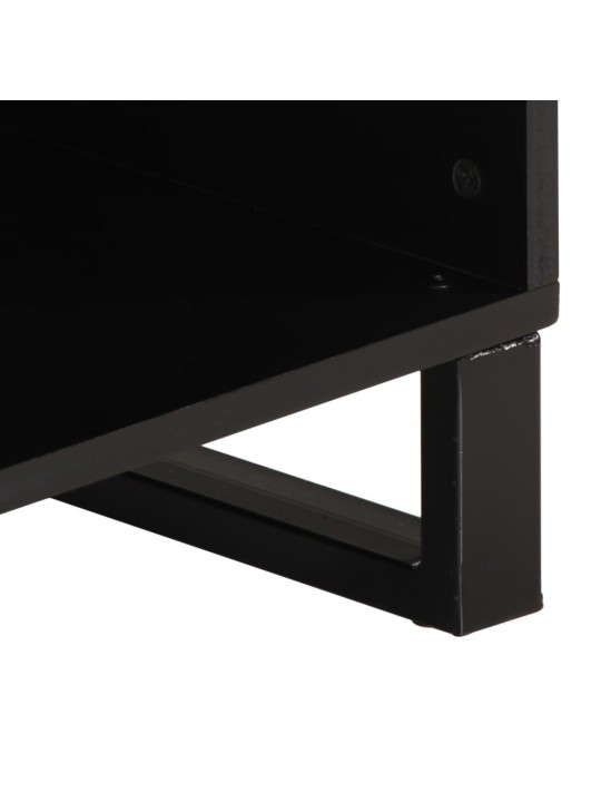 Tv skříňka 100x33x46 cm masivní recyklované a kompozitní dřevo