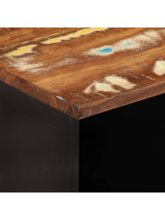 Tv skříňka 100x33x46 cm masivní recyklované a kompozitní dřevo