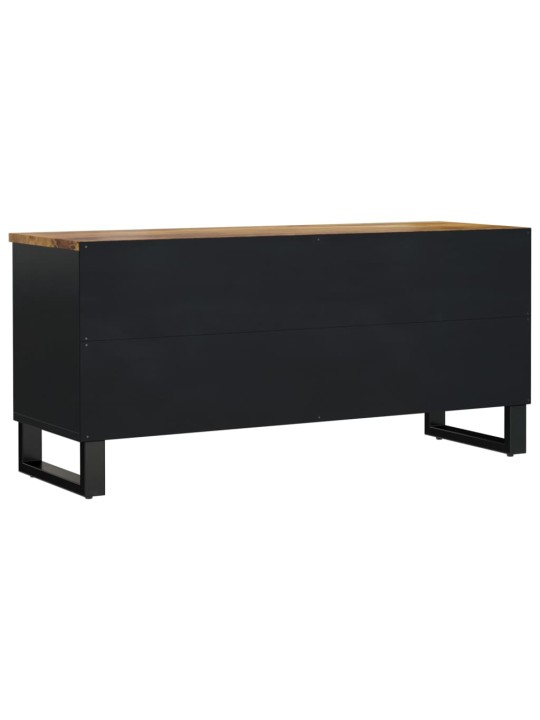 TV stolek 100 x 33 x 46 cm masivní mangovník a kompozitní dřevo