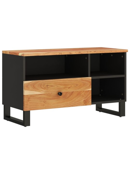 Tv stolek 80 x 33 x 46 cm masivní akácie a kompozitní dřevo