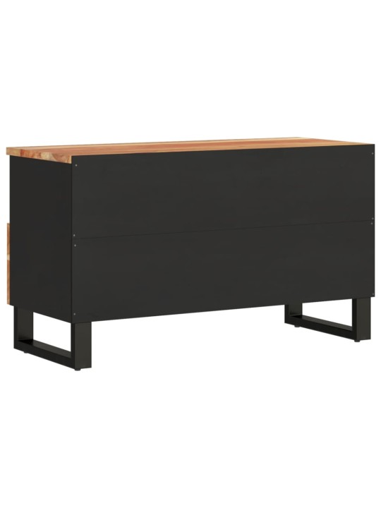 Tv stolek 80 x 33 x 46 cm masivní akácie a kompozitní dřevo