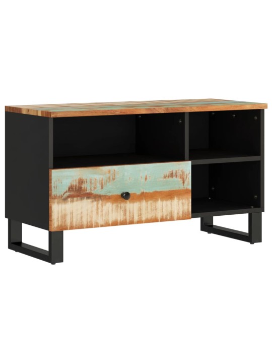 Tv stolek 80x33x46 cm masivní recyklované a kompozitní dřevo