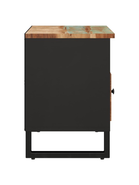 Tv stolek 80x33x46 cm masivní recyklované a kompozitní dřevo