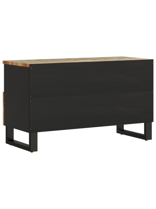 Tv stolek 80x33x46 cm masivní recyklované a kompozitní dřevo