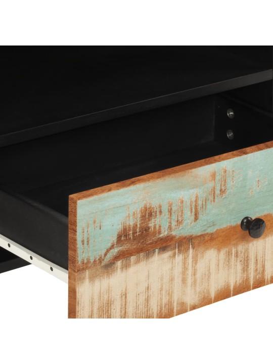 Tv stolek 80x33x46 cm masivní recyklované a kompozitní dřevo