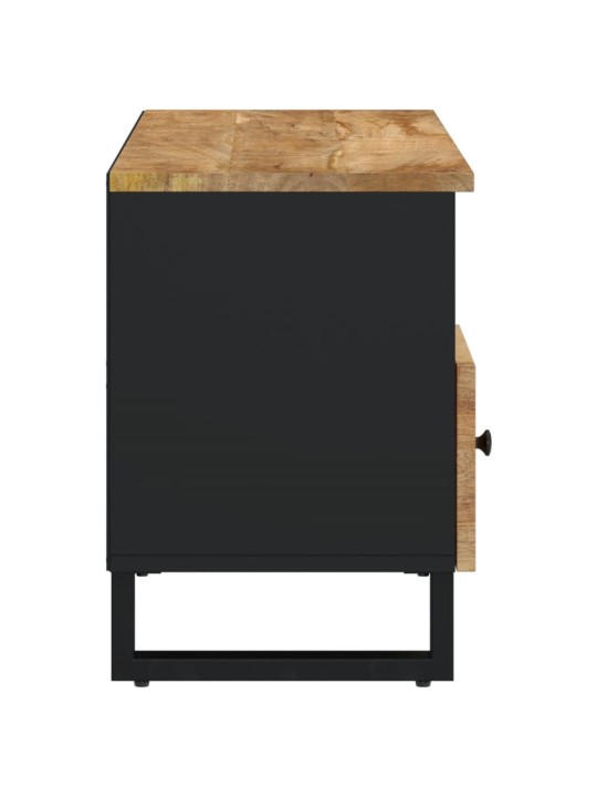 TV stolek 100 x 33 x 46 cm masivní mangovník a kompozitní dřevo