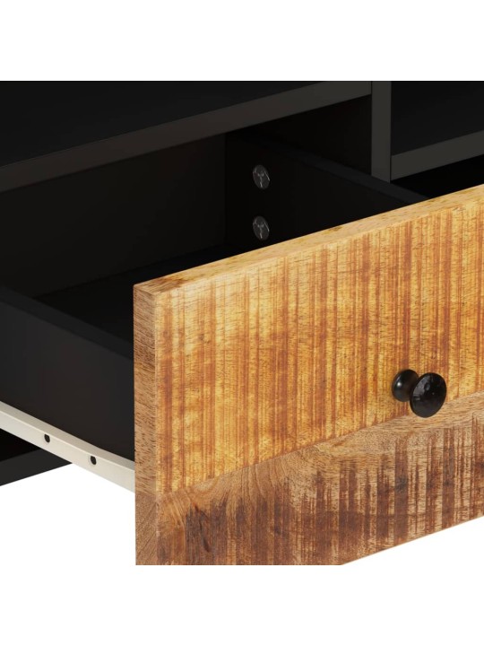 TV stolek 100 x 33 x 46 cm masivní mangovník a kompozitní dřevo