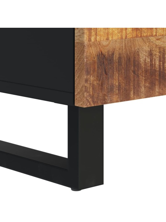 TV stolek 100 x 33 x 46 cm masivní mangovník a kompozitní dřevo