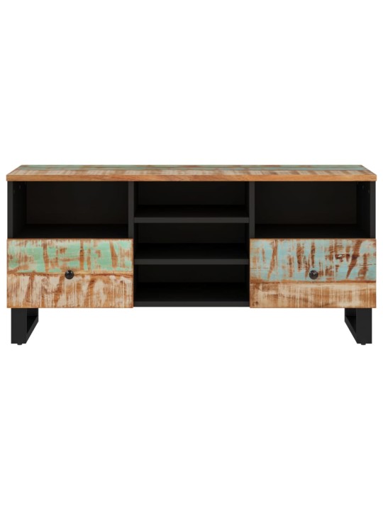Tv stolek 100x33x46 cm masivní recyklované a kompozitní dřevo