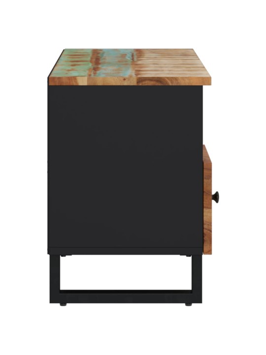 Tv stolek 100x33x46 cm masivní recyklované a kompozitní dřevo