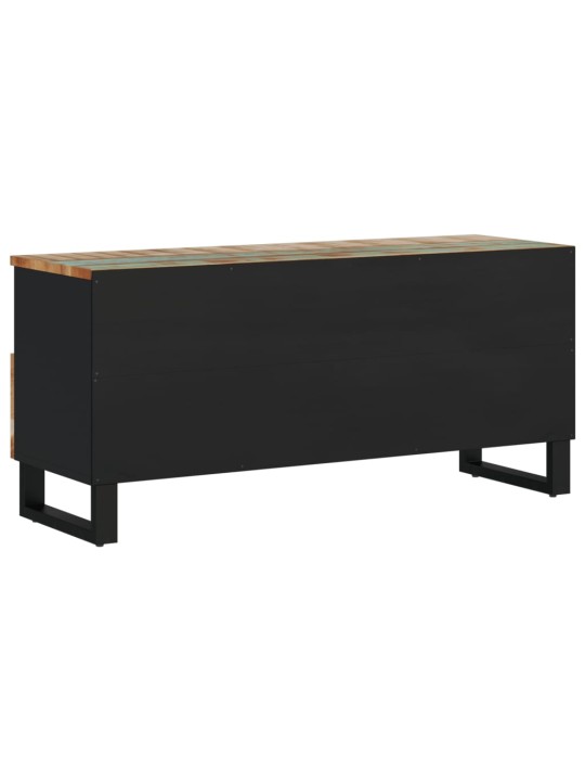 Tv stolek 100x33x46 cm masivní recyklované a kompozitní dřevo