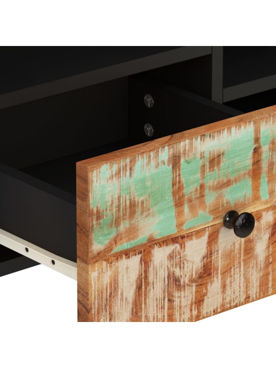 Tv stolek 100x33x46 cm masivní recyklované a kompozitní dřevo