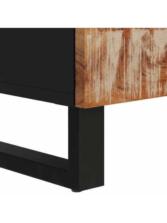 Tv stolek 100x33x46 cm masivní recyklované a kompozitní dřevo
