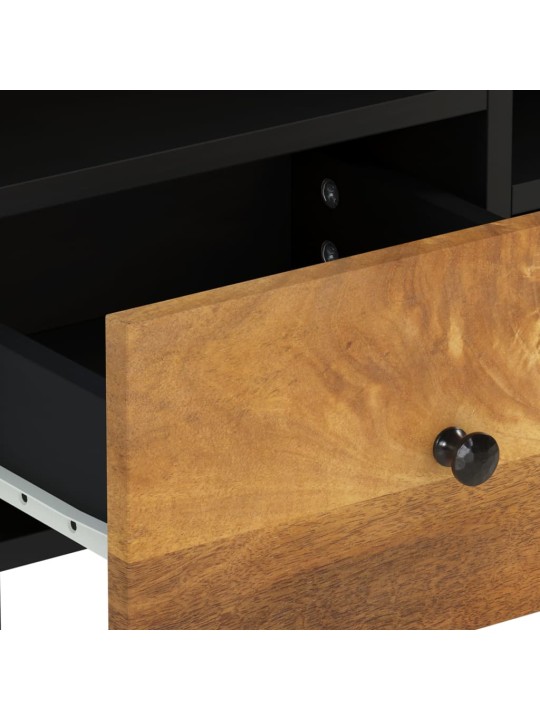 TV stolek 100 x 33 x 46 cm masivní mangovník a kompozitní dřevo