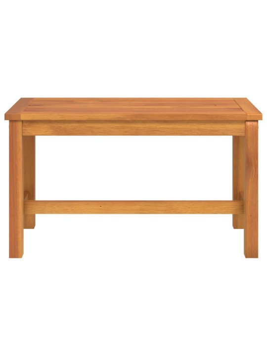Zahradní lavice 80 x 35 x 45 cm masivní akáciové dřevo
