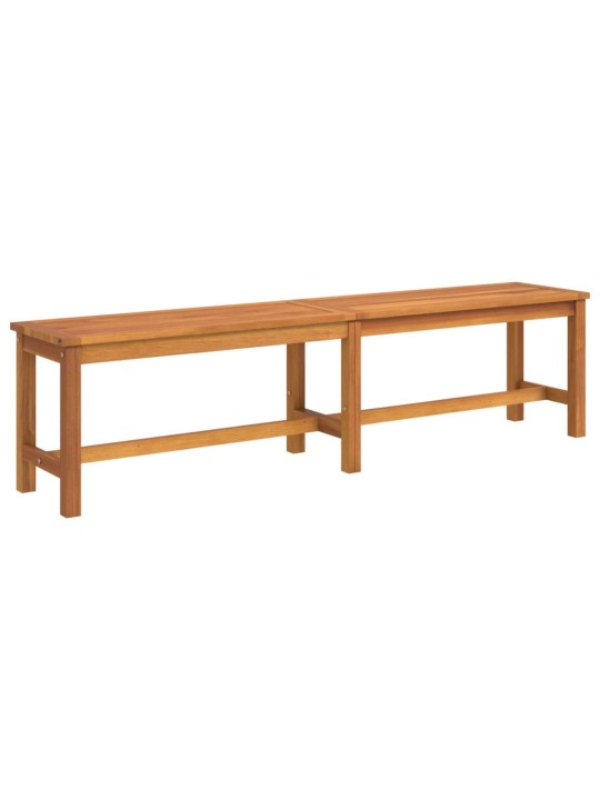 Zahradní lavice 180 x 35 x 45 cm masivní akáciové dřevo
