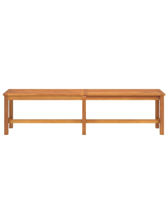 Zahradní lavice 180 x 35 x 45 cm masivní akáciové dřevo