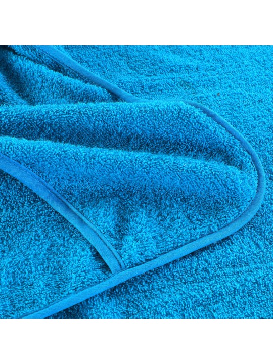 Plážové osušky 2 ks tyrkysové 60 x 135 cm textil 400 GSM
