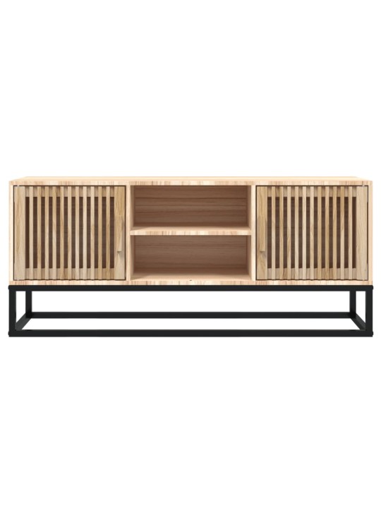 TV skříňka 105 x 30 x 45 cm kompozitní dřevo a železo