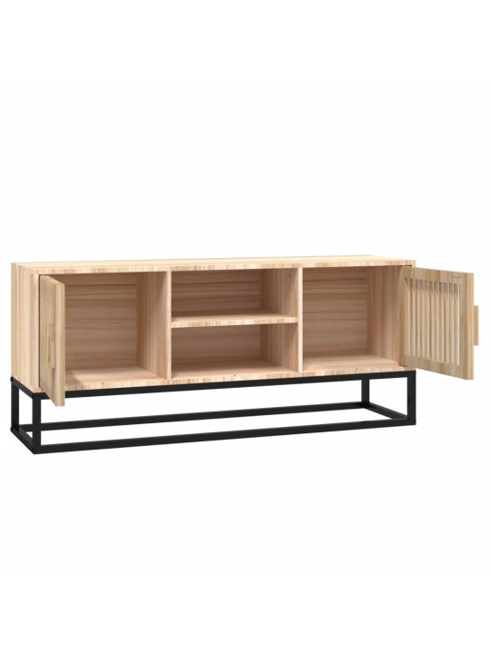 TV skříňka 105 x 30 x 45 cm kompozitní dřevo a železo