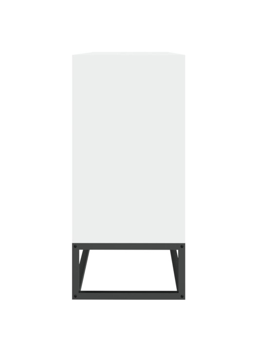 Příborník bílý 105 x 30 x 65 cm kompozitní dřevo
