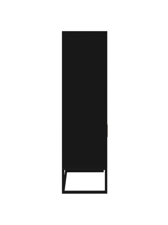 Highboard černý 60 x 35 x 125 cm kompozitní dřevo