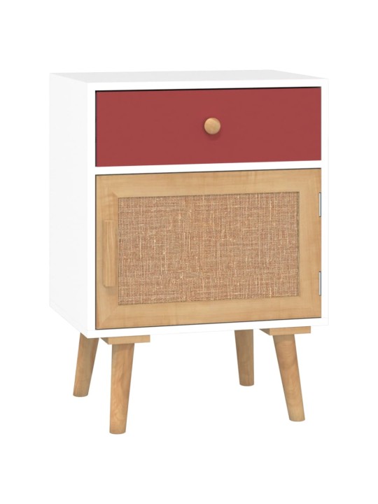 Noční stolky 2 ks bílé 40 x 30 x 55 cm kompozitní dřevo