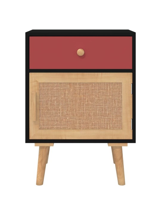 Noční stolky 2 ks černé 40 x 30 x 55 cm kompozitní dřevo