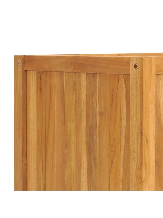Vyvýšený záhon 150 x 50 x 50 cm masivní teakové dřevo
