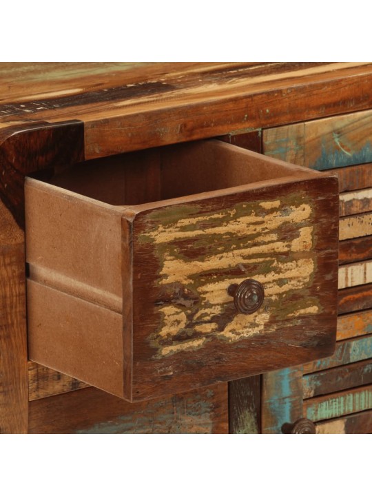 Příborník se 3 zásuvkami 55x30x70 cm masivní recyklované dřevo