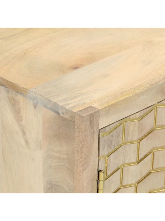 Příborník se 2 dvířky 55x30x70 cm masivní mangovníkové dřevo