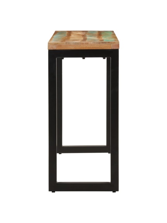 Konzolový stolek 110 x 35 x 75 cm masivní recyklované dřevo