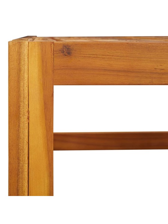 Konferenční stolek 68 x 68 x 29 cm masivní akáciové dřevo