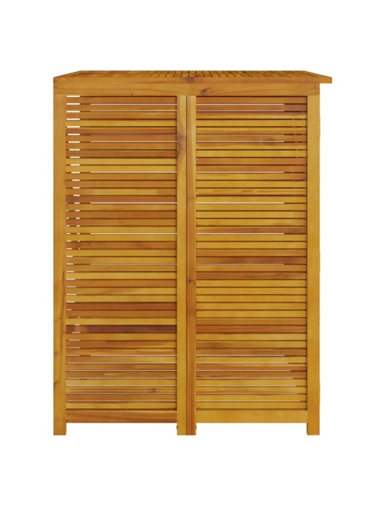 Přístřešek na popelnici 70 x 89 x 117 cm masivní akáciové dřevo