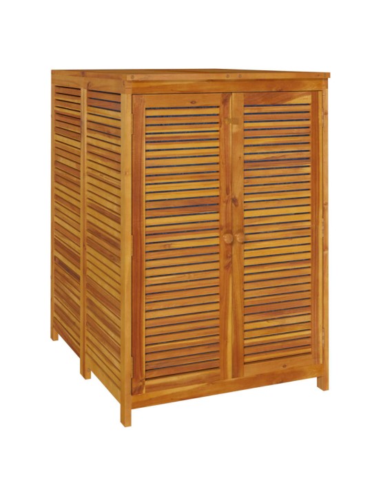 Zahradní úložný box 70 x 87 x 104 cm masivní akáciové dřevo