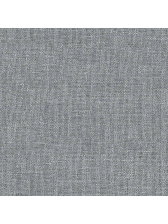 Rozkládací pohovka světle šedá textil