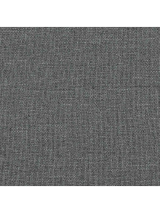 Rozkládací pohovka tmavě šedá textil