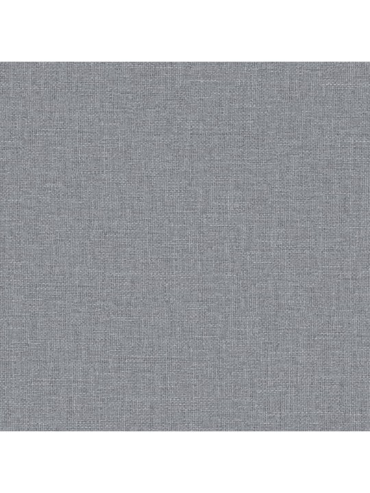 Rozkládací pohovka světle šedá textil