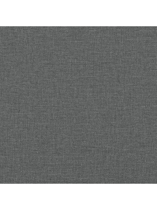 Rozkládací pohovka tmavě šedá textil