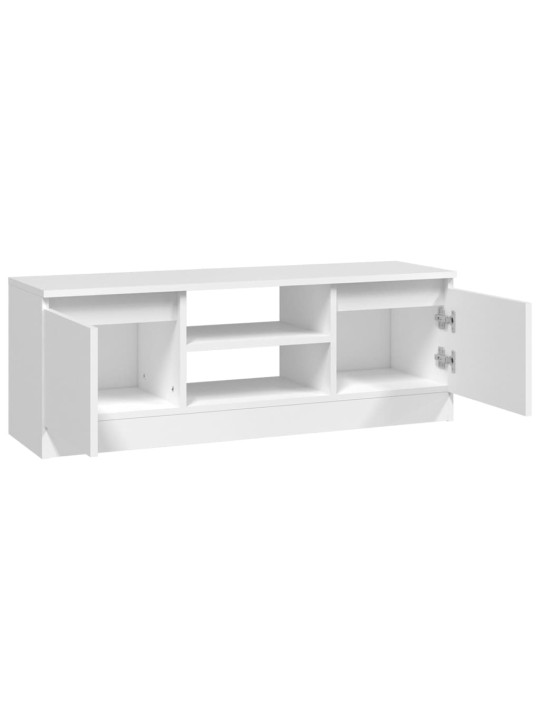 TV skříňka s dvířky bílá 102 x 30 x 36 cm