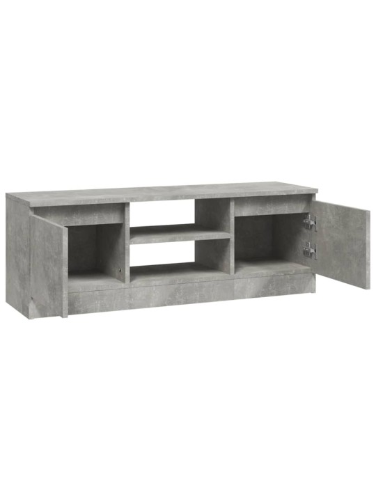 TV skříňka s dvířky betonově šedá 102 x 30 x 36 cm