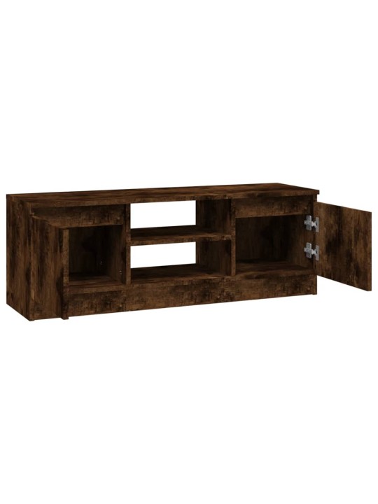 TV skříňka s dvířky kouřový dub 102 x 30 x 36 cm