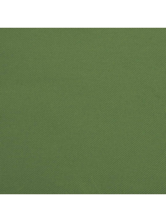 Skládací kočárek pro psa zelený 100 x 49 x 96 cm lněná tkanina