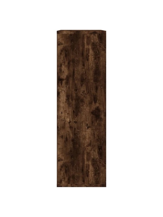 Knihovna/příborník kouřový dub 50 x 25 x 80 cm kompozitní dřevo