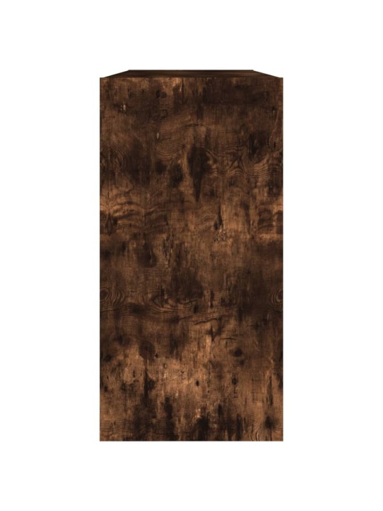 Knihovna/příborník kouřový dub 50 x 25 x 80 cm kompozitní dřevo