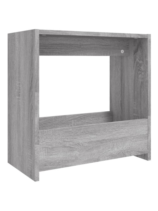 Odkládací stolek šedý sonoma 50 x 26 x 50 cm kompozitní dřevo