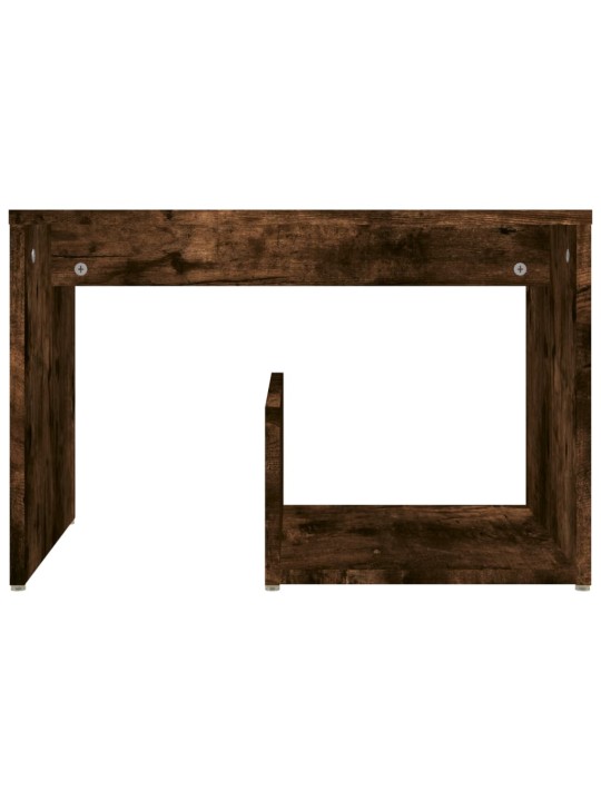 Odkládací stolek kouřový dub 59 x 36 x 38 cm kompozitní dřevo