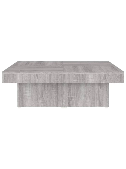 Konferenční stolek šedý sonoma 90 x 90 x 28 cm kompozitní dřevo